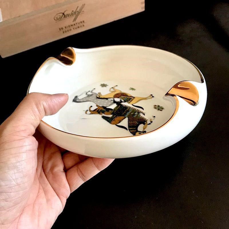 PORCELAIN ASHTRAY